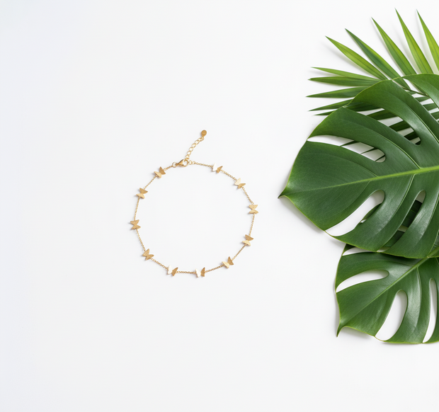 Delicate Golden Butterfly