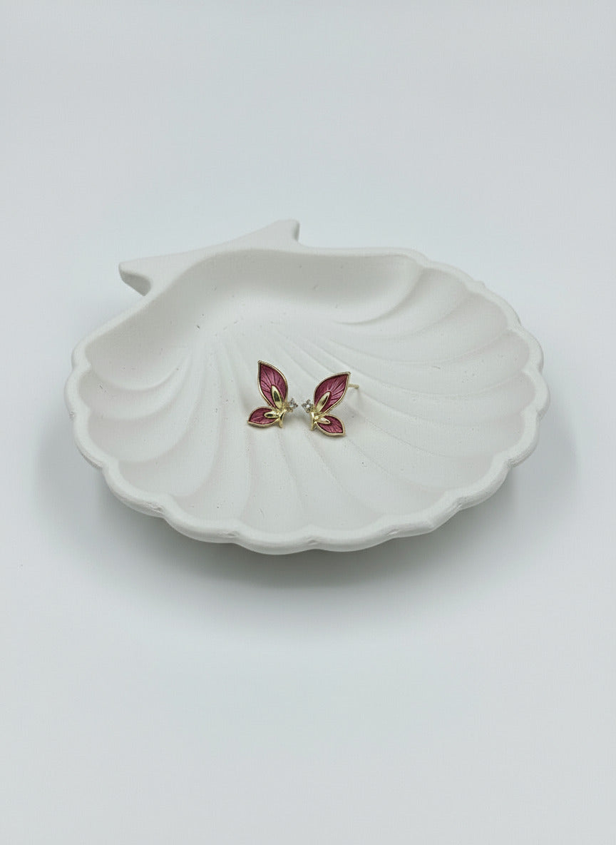 Flutter Heart Garnet