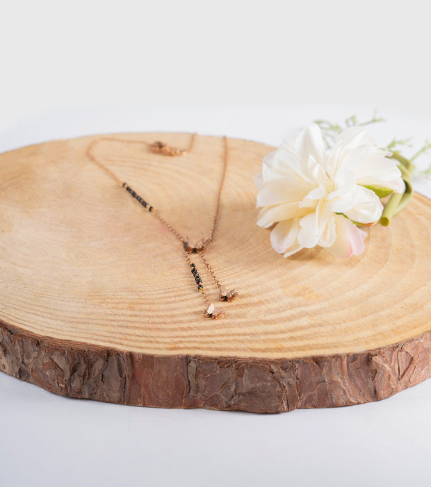 Golden Butterfly Mangalsutra