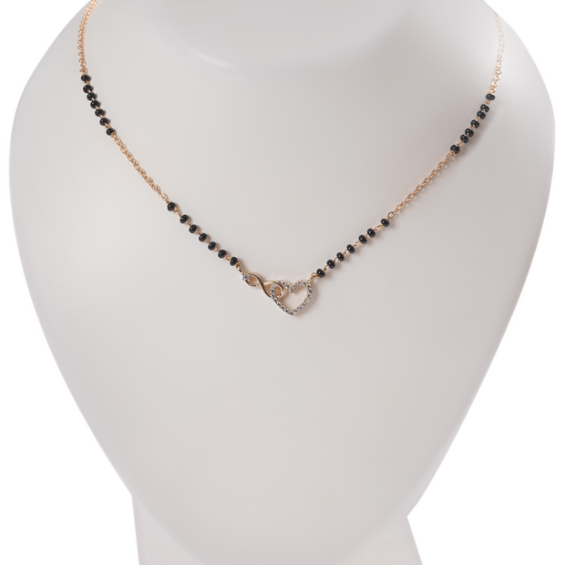Heart Infinity Mangalsutra